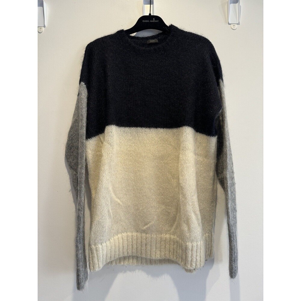 $495 Joseph Mohair Crewneck Jumper Sweater